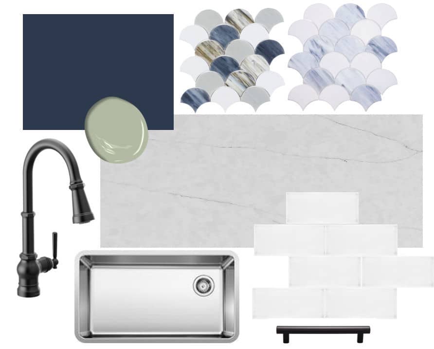 Lakeshore Kitchen Remodel Materials Selection