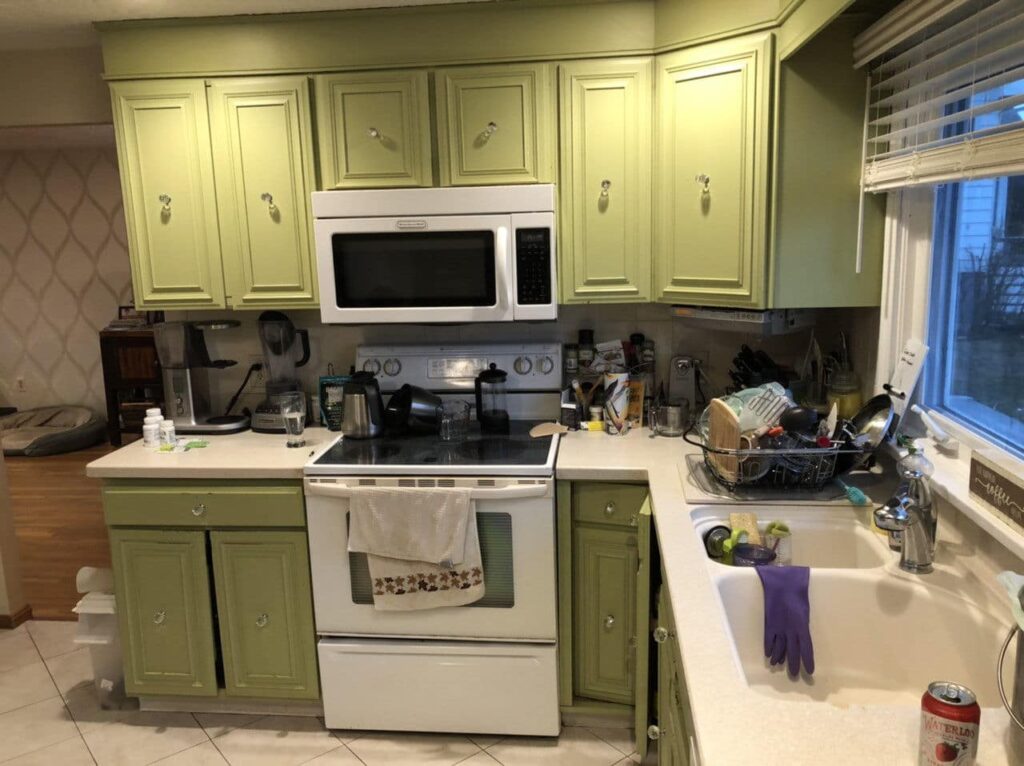 BEFORE Wakefield MA Kitchen Remodel