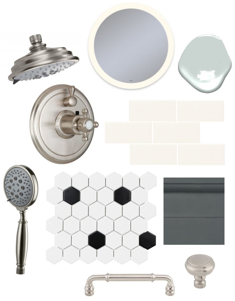 Cozy Classic Bathroom Materials Selection in Wakefield MA