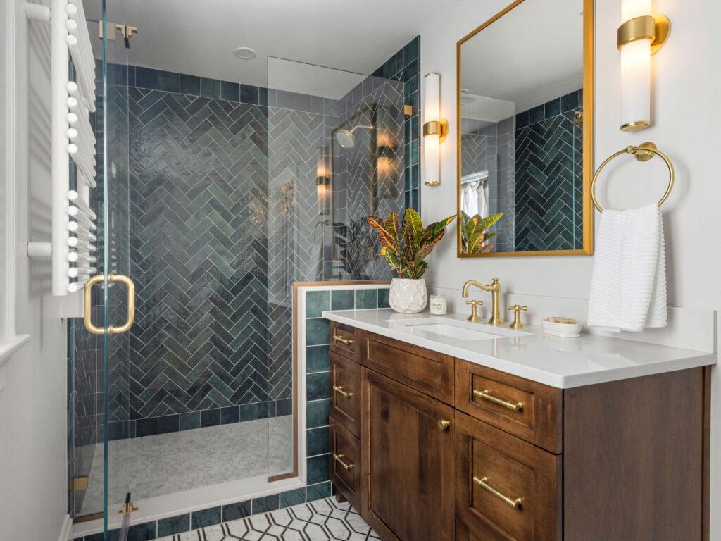 Photo gallery for bathroom design and remodel - McGuire + Co. Kitchen & Bath