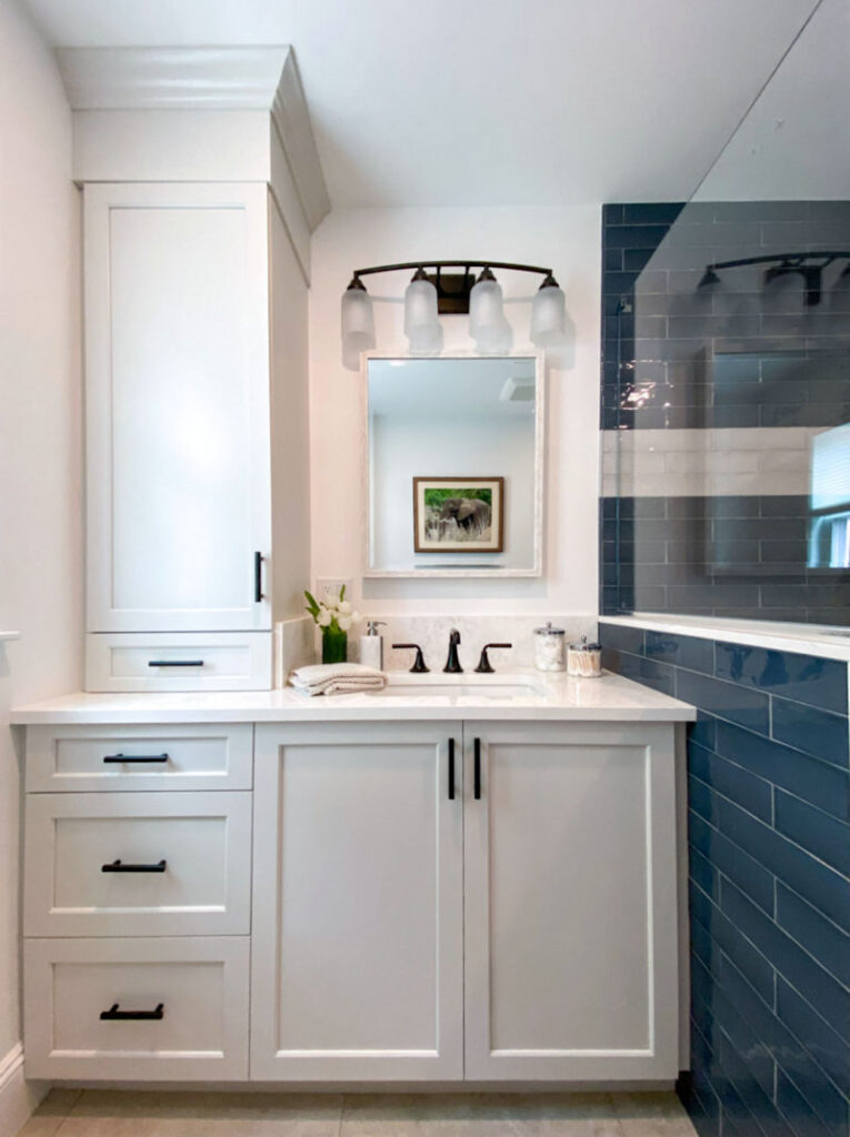 Melrose bathroom remodeling - McGuire + Co. Kitchen & Bath