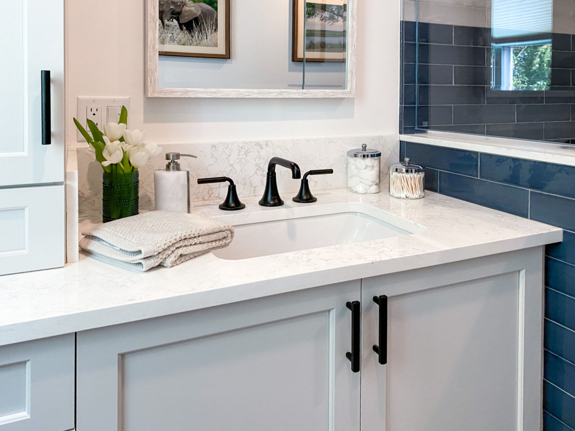 Melrose bathroom remodeling - McGuire + Co. Kitchen & Bath