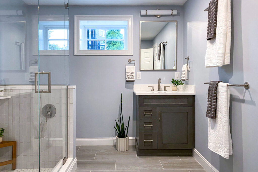 Wakefield bathroom remodel McGuire + Co. Kitchen & Bath