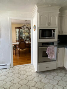 BEFORE Stoneham Kitchen Remodel