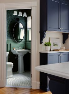 AFTER Wakefield Victorian Powder Room
