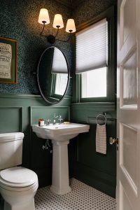 AFTER Wakefield Victorian Powder Room