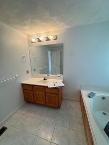 BEFORE - Woburn Primary Bathroom